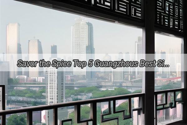 Savor the Spice Top 5 Guangzhous Best Sichuan Cuisine Eats